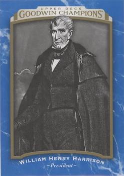 2017 Upper Deck Goodwin Champions - Royal Blue #9 William Henry Harrison Front