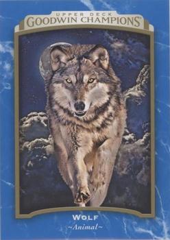 2017 Upper Deck Goodwin Champions - Royal Blue #10 Wolf Front