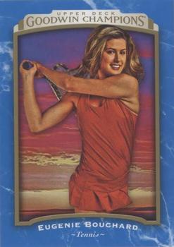 2017 Upper Deck Goodwin Champions - Royal Blue #32 Eugenie Bouchard Front