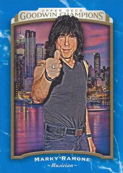 2017 Upper Deck Goodwin Champions - Royal Blue #48 Marky Ramone Front