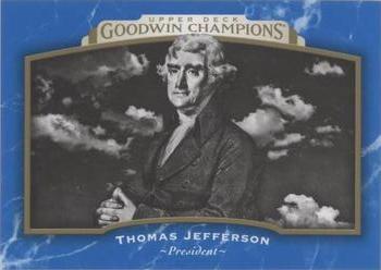 2017 Upper Deck Goodwin Champions - Royal Blue #53 Thomas Jefferson Front