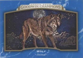 2017 Upper Deck Goodwin Champions - Royal Blue #60 Wolf Front