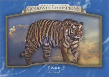 2017 Upper Deck Goodwin Champions - Royal Blue #61 Tiger Front
