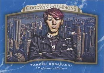 2017 Upper Deck Goodwin Champions - Royal Blue #83 Takeru Kobayashi Front