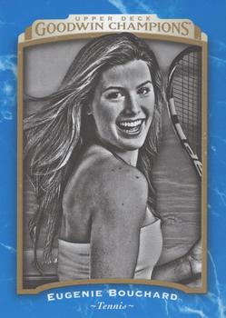 2017 Upper Deck Goodwin Champions - Royal Blue #132 Eugenie Bouchard Front