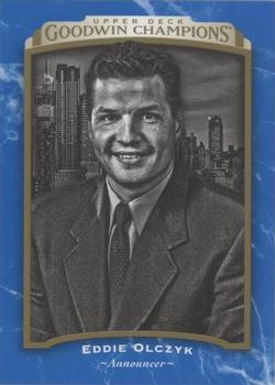 2017 Upper Deck Goodwin Champions - Royal Blue #144 Ed Olczyk Front
