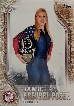 2018 Topps U.S. Olympic & Paralympic Team Hopefuls - Bronze #US-8 Jamie Greubel Poser Front