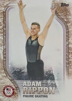 2018 Topps U.S. Olympic & Paralympic Team Hopefuls - Bronze #US-12 Adam Rippon Front