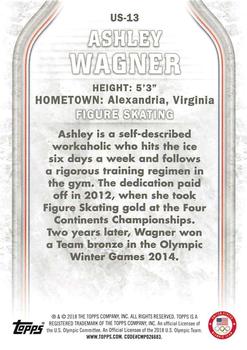 2018 Topps U.S. Olympic & Paralympic Team Hopefuls - Bronze #US-13 Ashley Wagner Back