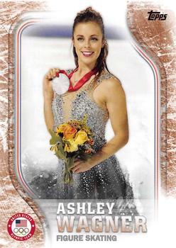 2018 Topps U.S. Olympic & Paralympic Team Hopefuls - Bronze #US-13 Ashley Wagner Front
