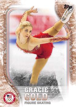 2018 Topps U.S. Olympic & Paralympic Team Hopefuls - Bronze #US-14 Gracie Gold Front