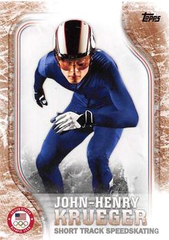 2018 Topps U.S. Olympic & Paralympic Team Hopefuls - Bronze #US-41 John-Henry Krueger Front