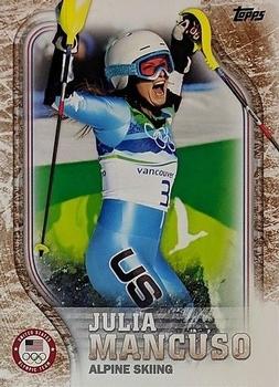 2018 Topps U.S. Olympic & Paralympic Team Hopefuls - Bronze #USA-3 Julia Mancuso Front