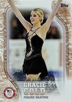 2018 Topps U.S. Olympic & Paralympic Team Hopefuls - Bronze #USA-14 Gracie Gold Front