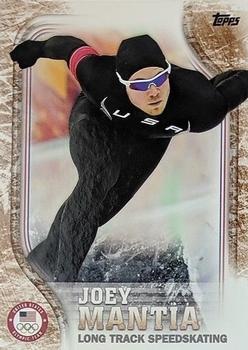 2018 Topps U.S. Olympic & Paralympic Team Hopefuls - Bronze #USA-37 Joey Mantia Front