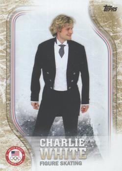2018 Topps U.S. Olympic & Paralympic Team Hopefuls - Gold #US-25 Charlie White Front