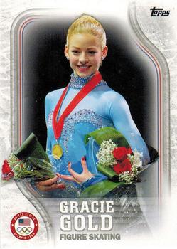 2018 Topps U.S. Olympic & Paralympic Team Hopefuls - Podium Image Variations #BPV-GG Gracie Gold Front