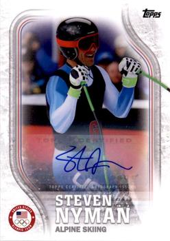 2018 Topps U.S. Olympic & Paralympic Team Hopefuls - Autographs #US-5 Steven Nyman Front