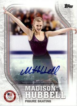 2018 Topps U.S. Olympic & Paralympic Team Hopefuls - Autographs #US-22 Madison Hubbell Front