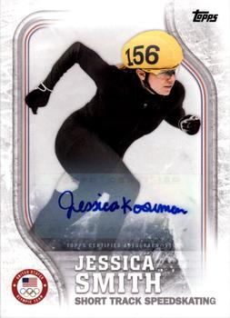 2018 Topps U.S. Olympic & Paralympic Team Hopefuls - Autographs #US-39 Jessica Smith Front