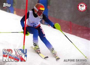 2018 Topps U.S. Olympic & Paralympic Team Hopefuls - Did You Know? #DYK-DU Danelle Umstead Front