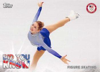 2018 Topps U.S. Olympic & Paralympic Team Hopefuls - Did You Know? #DYK-GG Gracie Gold Front