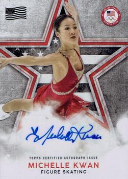 2018 Topps U.S. Olympic & Paralympic Team Hopefuls - Olympic Champions Autographs #OC-MK Michelle Kwan Front