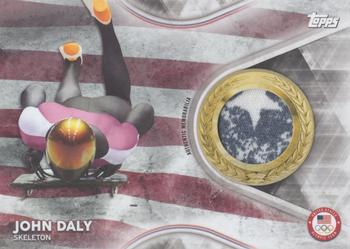 2018 Topps U.S. Olympic & Paralympic Team Hopefuls - Team USA Memorabilia Pieces - Silver #TMC-JD John Daly Front