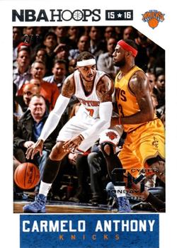 2015 Panini Prizm Cyber Monday - 2015-16 NBA Hoops #97 Carmelo Anthony Front