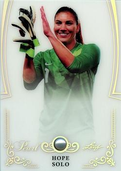 2017 Leaf Pearl #21 Hope Solo Front