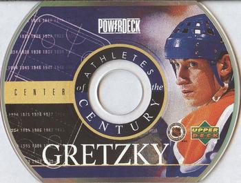 1999 Upper Deck PowerDeck Athletes of the Century #4 Wayne Gretzky Front