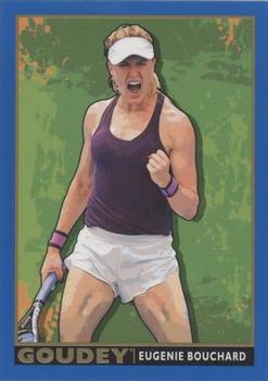 2017 Upper Deck Goodwin Champions - Goudey Royal Blue #G7 Eugenie Bouchard Front