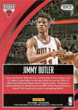 2015 Panini The National - Team Colors #BK3 Jimmy Butler Back
