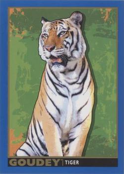 2017 Upper Deck Goodwin Champions - Goudey Animals Royal Blue #GA2 Tiger Front