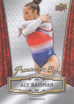 2016 Upper Deck National Convention - Prominent Cuts #PC-6 Aly Raisman Front