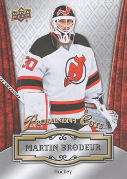 2016 Upper Deck National Convention - Prominent Cuts #PC-9 Martin Brodeur Front