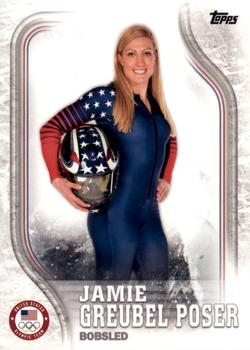 2018 Topps U.S. Olympic & Paralympic Team Hopefuls - Silver #US-8 Jamie Greubel Poser Front
