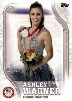 2018 Topps U.S. Olympic & Paralympic Team Hopefuls - Silver #US-13 Ashley Wagner Front