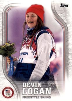 2018 Topps U.S. Olympic & Paralympic Team Hopefuls - Silver #US-19 Devin Logan Front