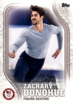 2018 Topps U.S. Olympic & Paralympic Team Hopefuls - Silver #US-24 Zachary Donohue Front
