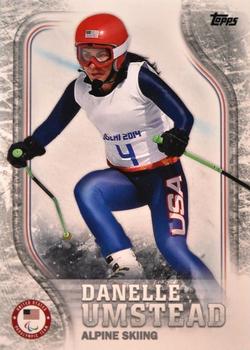 2018 Topps U.S. Olympic & Paralympic Team Hopefuls - Silver #US-28 Danelle Umstead Front