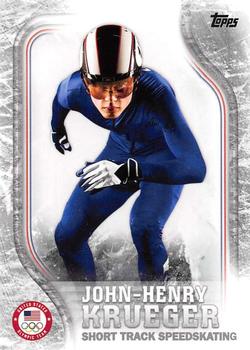 2018 Topps U.S. Olympic & Paralympic Team Hopefuls - Silver #US-41 John-Henry Krueger Front