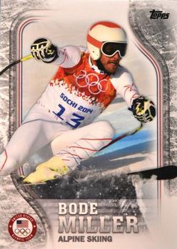 2018 Topps U.S. Olympic & Paralympic Team Hopefuls - Silver #USA-1 Bode Miller Front