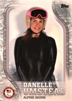 2018 Topps U.S. Olympic & Paralympic Team Hopefuls - Silver #USA-26 Danelle Umstead Front