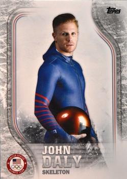 2018 Topps U.S. Olympic & Paralympic Team Hopefuls - Silver #USA-31 John Daly Front
