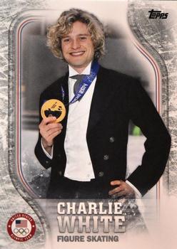 2018 Topps U.S. Olympic & Paralympic Team Hopefuls - Silver #USA-40 Charlie White Front