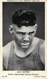 1954-55 A&BC Chewing Gum All Sport Series #116 Jack Dempsey Front