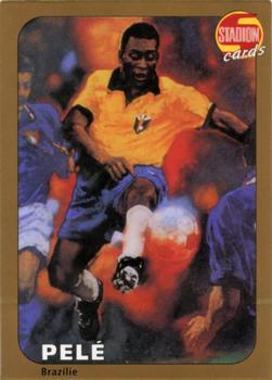 2000 Stadion World Stars - Gold Redemption Set 1 #P009 Pele Front