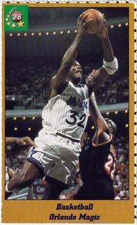 1995 Magic Sport ID Cards (German) #26 Shaquille O'Neal Front