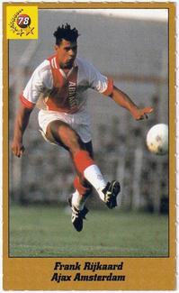 1995 Magic Sport ID Cards (German) #78 Frank Rijkaard Front
